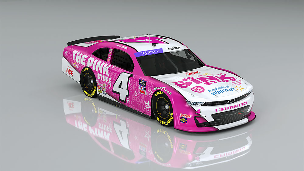 Bayley Currey The Pink Stuff NASCAR Driver Partnership