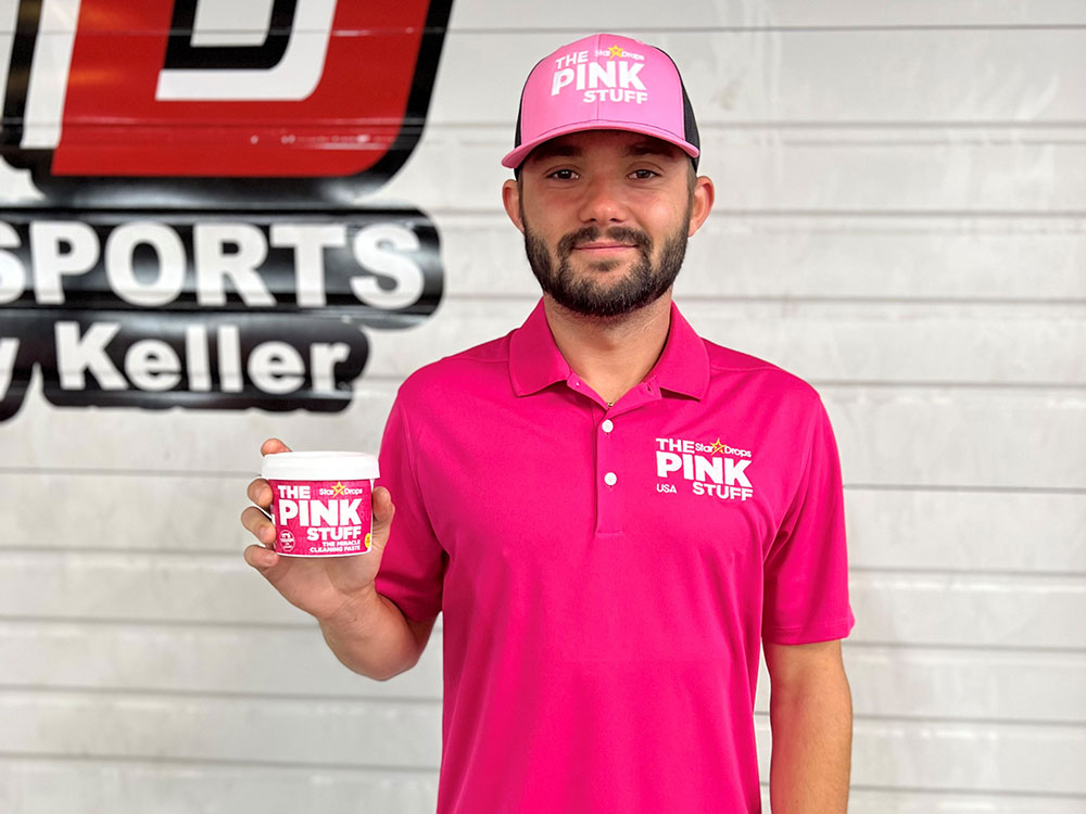Bayley Currey The Pink Stuff NASCAR Driver Partnership